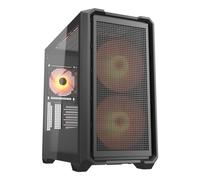 Cougar MX600 MINI torre da gioco nera, Mini Tower, micro ATX, 2x160mm ARGB, USB-C