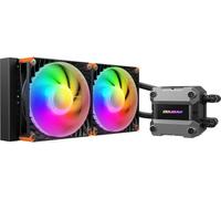 Cougar Poseidon Ultra ARGB 240 PC Liquid Cooler: flusso d'aria ottimale, smorzatori angolari, anello di stabilizzazione integrato, piastra di raffreddamento in rame, compatibile con le più recenti