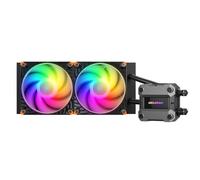 Cougar Poseidon Ultra ARGB 240 PC Liquid Cooler: flusso d'aria ottimale, smorzatori angolari, anello di stabilizzazione integrato, piastra di raffreddamento in rame, compatibile con le più recenti