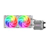 Cougar Poseidon Ultra ARGB 240 PC Liquid Cooler: flusso d'aria ottimale, smorzatori angolari, anello di stabilizzazione integrato, piastra di raffreddamento in rame, compatibile con le più recenti