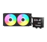 COUGAR Poseidon Vistek Pro ARGB 240 CPU Liquid Cooler Display IPS Intel 1851/170