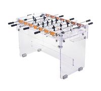 Cougar Prism Pro Elite Calcio balilla | Tavolo da calcio balilla in acrilico - Design moderno | Incl. 8 palline e 2 segnapunti | Tavolo da calcio balilla da interno per bambini e adulti | 144 x 75 x