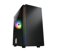 COUGAR Purity RGB, custodia per mini tower, pura ed elegante, colore: nero