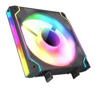 Cougar Gaming SC140R ARGB - Ventilatore PC modulare - Nero - Pale inverse - 140 mm Effetto Specchio Infinito - PWM Silenzioso, ARGB Personalizzabile, Montaggio senza attrezzi, compatibile PC Gaming
