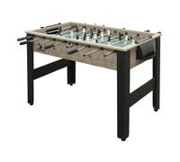 Cougar Spin Kick Calcio balilla | Calcio balilla in rovere/nero | Include 2 palline e segnapunti | Calcio balilla da interno per bambini e adulti | Dimensioni: 112 x 65 x 79,5 cm