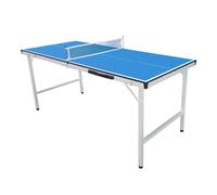 Cougar Tavolo Ping Pong Mini 1500 Pieghevole in Blu | Tavola da Ping Pong Pieghevole e Portatile per Interni | Tennis da Tavolo per Bambini e Adulti | 150 x 67 x 69 cm | 2 anni di garanzia