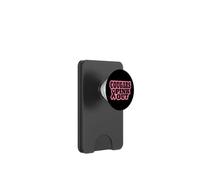 Cougars rosa fuori il supporto del mese di sensibilizzazione del cancro al seno PopSockets PopWallet per MagSafe