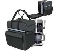 CouldyCasi CREAMi - Borsa da trasporto per macchina per gelato Ninja CREAMi, portatile, per esterni, morbida, da viaggio, con apertura laterale, per gelato Ninja Swirl NC701