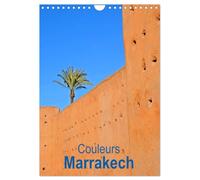 Couleurs Marrakech (Calendrier mural 2026 DIN A4 horizontal), CALVENDO calendrier mensuel: La ville de Marrakech au Maroc
