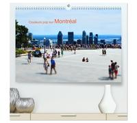 Couleurs pop sur Montréal (Calendrier mural 2026 DIN A2 vertical) calendrier de bureau: L'été à Montréal, photos graphiques et colorées.