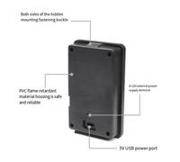 Coulometro per tester di capacità della batteria wireless LCD a colori da 2,4 pollici