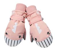 Counius Guanti da Sci per bambini,Guanti da Snowboard,Kinder Winter Handschuhe,Guanti Indernale Antivento Impermeabile Guanti,per 5~10 Anni Sci,Snowboard,Corsa,Escursionismo,Ciclismo
