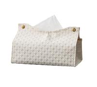 Counius Porta Fazzoletti,Porta Fazzoletti Rettangolare,Scatola di Fazzoletti Quadrata in Pelle PU per il Viso,Scatola Portafazzoletti in Morbida Pelle, per Soggiorno Bagno Cucina Ufficio Auto