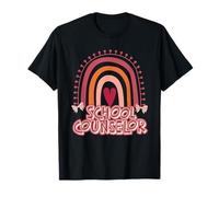 Counselor Crew Colorful Cute Appreciation Day Back to School Maglietta