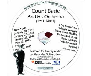 Count Basie And His Orchestra (1941) Restored For Blu-ray Audio