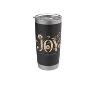 Count it all joy James 1:2 cristiano floreale libellula fede Bicchiere termico in acciaio inox doppia parete