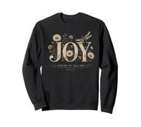 Count it all Joy James 1:2 Cristiano Floreale Libellula Fede Felpa