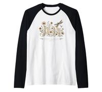 Count it all Joy James 1:2 Cristiano Floreale Libellula Fede Maglia con Maniche Raglan