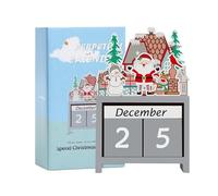 Countdown Blocks - Countdown Calendar | Countdown Calendar Blocks | Christmas Countdown Blocks, Christmas Countdown Calendar - Wooden Winter Holiday Decorations For Holiday, Home & Decoration