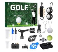 Countdown Calendar | 24 Days Golf Tools Set | Christmas Holiday Countdown | for Women Men Teens Boys Girls Father Husband Boyfriend Sports Lover