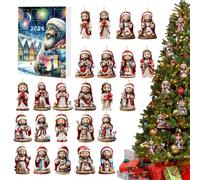 Countdown Calendar 24 Days Vacation Calendar Jesus Pendant