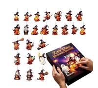 Countdown Calendar, 2D Acrylic Advent Pendant Decor 24 Days