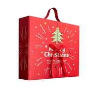 Countdown Calendar Box - Christmas Countdown Calendar Box, Empty Fillable Reusable Holiday Decor | Paper Gift Boxs For Kids Adults Family Party Supplies