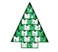 Countdown Calendar Box, Festive Decoration Multi-Functional Container, 24-Day Make Your Own Countdown Calendar For Chocolate Jewelry Fondant Nougat Mineral Toys