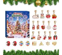 Countdown Calendar | Bracelet Festive Christmas Reindeer Santa Snowflake