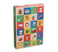 Countdown Calendar Gift Box | 24-Grid Foldable Wrapping Box | Advent Countdown Wrapping Calendar,for Kids Teen Adult Girl Women Men Family Vacation Holiday Classroom Office Desk