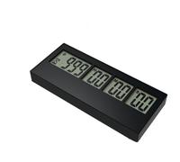 Countdown Clock - Large LED Digital Event Tracker, Modern 999 Day Countdown Display | Wall Mount programmabile Timer with Alarm, Multi Purpose Electronic Date Tracker Tool for Wedding Day Planning