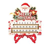Countdown Di Natale Decorazione Legno Con Segnadata Per 25 Giorni