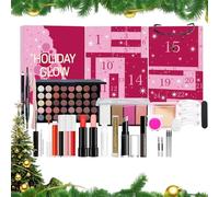 Countdown Natalizio Di Bellezza - Box Calendario Per Il Conto Alla Rovescia Di Bellezza Di Belezza, Cottura Di Natalizi Kit Box Cosmetici Per Donne Ragazze Adolescenti Di Compleanno Di Fe