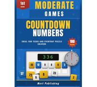 Countdown Numbers · Moderate Games · 1st · Issue: Ideal for Teens and Everyday Puzzle Solvers