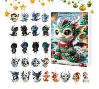 Countdown Pendant - Calendario ornamentale di Natale, consapevolezza della parete stagionale, decorazione 2D display, festa invernale per feste