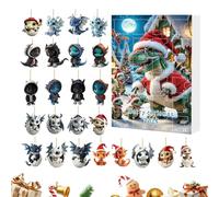 Countdown Pendant - Calendario ornamentale di Natale, consapevolezza della parete stagionale, decorazione 2D display, festa invernale per feste
