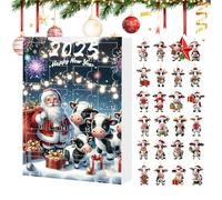 Countdown Sign | Halloween Countdown | Horror Figures Desktop Ornament | Decorations Collectible for Spooky Home Decor, Kids Party