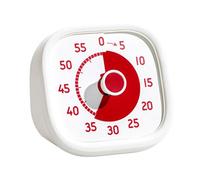 Countdown Timer, Visual Clock, Silent Watch, 60 Minute Analog Display, No Ticking Design, Ideal for Classroom Focus, Work Deadlines, Cooking Schedules, Home Study Routine 3.94x3.74x1.97 Inches