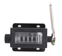 Counter a 5 Cifre, Contatore di Conteggio a Corsa Manuale Ripristinabile Meccanico a Campo di Conteggio 0-99999