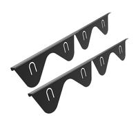 Counter Crevice Guard, 2X Counter Crevice Range Trim, 27.56x3.94x0.79 inches Flexible Length 13.8-27.5 Inch Cooking Oven Table Filler For Commercial, commerciasl kitchen tools