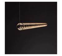 Counter Island Platform Straight And Long Dining Table Restaurant Pendant Light