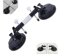 Countertop Alignment Clamps 2025 Upgraded Adjustable Granite Seam Setter Tools for Stone, Adjustable Seamless Seam Setter with Vacuum Suction Cups (Black)