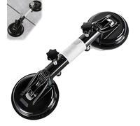 Countertop Alignment Clamps, Adjustable Seamless Seam Setter with Vacuum Suction Cups, Seams Joiner for Seam Joining & Leveling, for Granite,Marble,Stone,Slab,and Glass (Black)