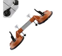 Countertop Alignment Clamps, Adjustable Seamless Seam Setter with Vacuum Suction Cups, Seams Joiner for Seam Joining & Leveling, for Granite,Marble,Stone,Slab,and Glass (Brown)