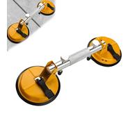 Countertop Alignment Clamps Granite Seam Setter,Adjustable Seamless Stone Seams Setter With Vacuum Suction,for S-Eamless Joints & Leveling On Granite, Marble and Stone Slabs (Yellow)