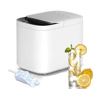 Countertop Ice Maker, Macchina Per Produttore Di Ghiaccio Portatile, Controsoffitto Per Il Produttore Di Ghiaccio Nugget, Macchina Per Il Ghiaccio Autopulente, Produce 9 Cubetti Di Ghiaccio In