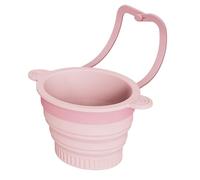 Countertop Sink Basket - Wall Attached Silicone Drainer for Food Prep, Foldable Basin Organizer with Drainage Feature, Space Efficient Design, Culinary Tools for Washing, Cooking, Outdoors