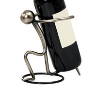 Countertop Wine Rack Display | Metal Desktop Decoration,Sparkling Wine Bottle Stand - For Enthusiasts Collectors Entertainers Homeowners Dinner Party Kitchen Restaurant Office Apartment Hotels Clubs