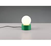 COUNTESS LAMPADA DA TAVOLO BASE IN METALLO VERDE CON VETRO BIANCO ACCENSIONE TOUCH H. 17CM 1 LUCE ATTACCO E14