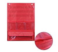 Counting Caddie & Place Value Pocket Chart 7 Tasche Classroom Counting Pocket Chart con Cannucce per Grafici Matematici Prescolari per Grafici Matematici in Aula per Scuola Matematica Grafici per